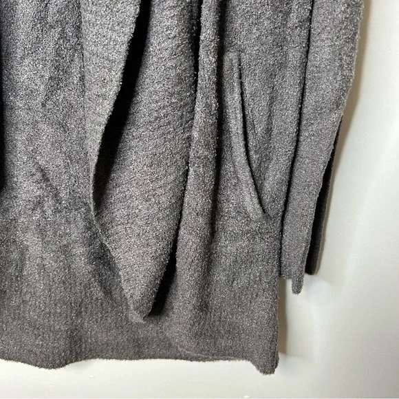 Barefoot Dreams Cozychic Lite Grey Open Cardigan Style 423 Size XS NWT - Picture 8 of 11
